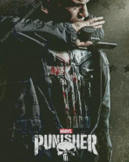 The Punisher Diamond Painting