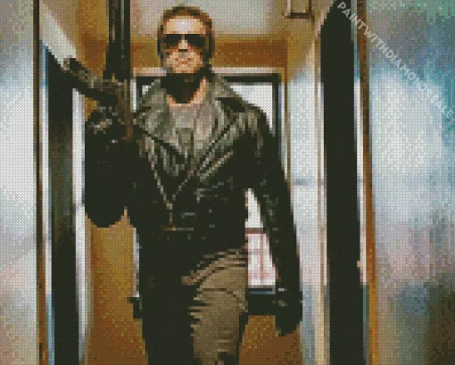 The Terminator Character Diamond Painting