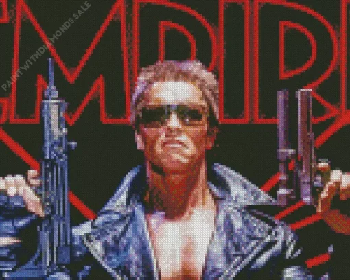 The Terminator Movie Poster Diamond Painting