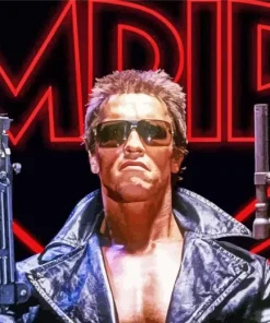 The Terminator Movie Poster Diamond Painting