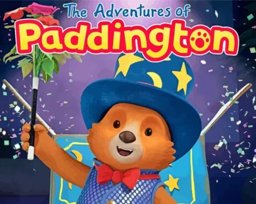 The Adventures Of Paddington Cartoon Diamond Painting