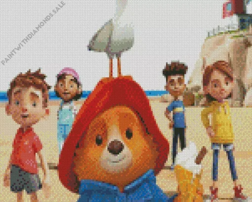 The Adventures Of Paddington Characters Diamond Painting