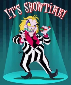 The Beetlejuice Show Time Diamond Paintings