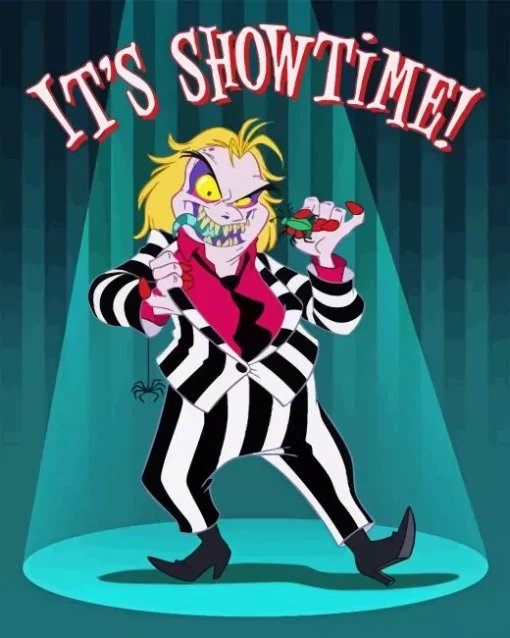 The Beetlejuice Show Time Diamond Paintings