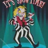 The Beetlejuice Show Time Diamond Paintings