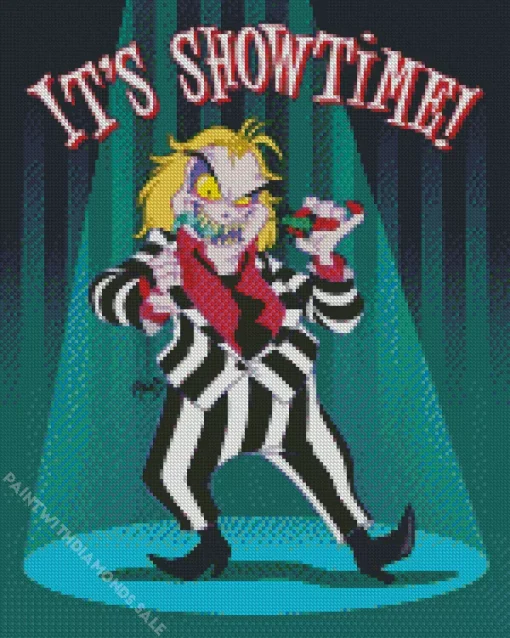 The Beetlejuice Show Time Diamond Paintings