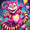 The cheshire cat Diamond By Numbers