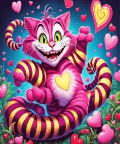 The cheshire cat Diamond By Numbers