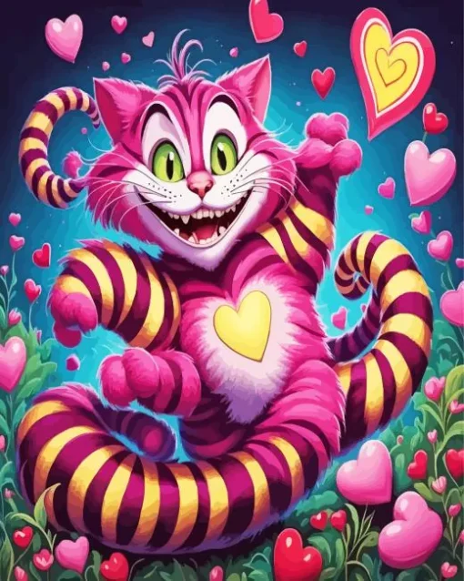 The cheshire cat Diamond By Numbers