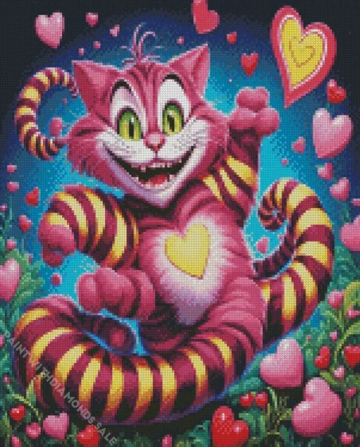 The cheshire cat Diamond Paintings