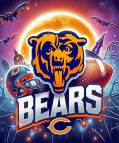 The chicago bears Diamond By Numbers