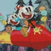 The Cuphead Show Animation Diamond Painting
