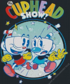 The Cuphead Show Cartoon Diamond Painting