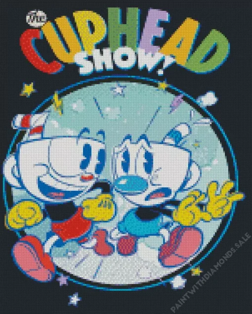 The Cuphead Show Cartoon Diamond Painting