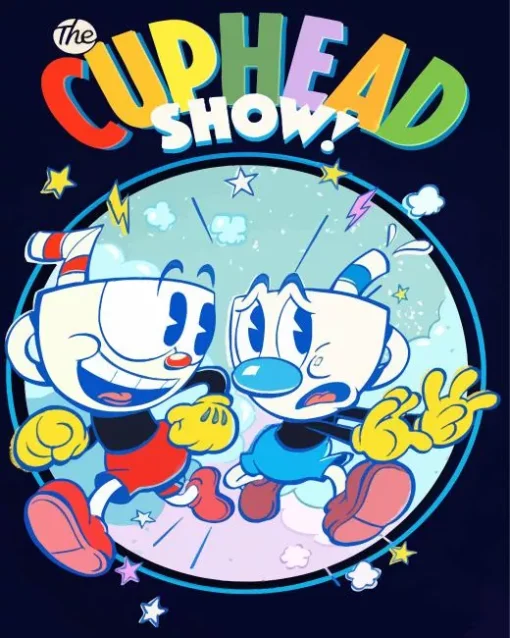 The Cuphead Show Cartoon Diamond Painting