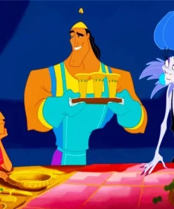 The Emperors New Groove Animated Movie Diamond Painting