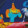 The Emperors New Groove Animated Movie Diamond Painting