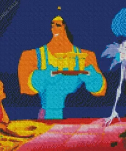 The Emperors New Groove Animated Movie Diamond Painting