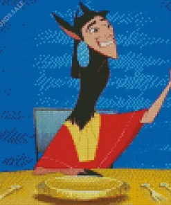 The Emperors New Groove Character Diamond Painting