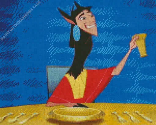 The Emperors New Groove Character Diamond Painting