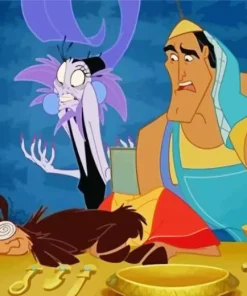 The Emperors New Groove Characters Diamond Painting