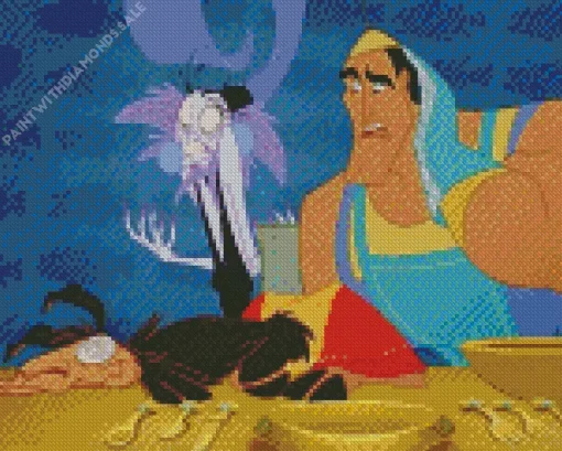 The Emperors New Groove Characters Diamond Painting