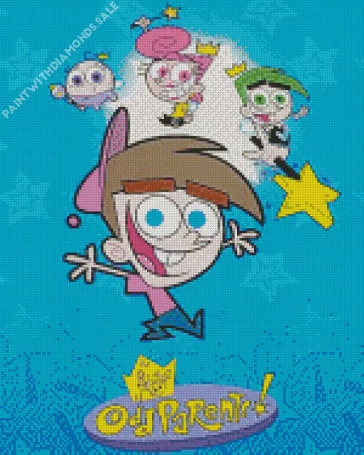 The fairly Oddparents Diamond Painting