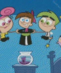 The Fairly Oddparents Animation Diamond Painting