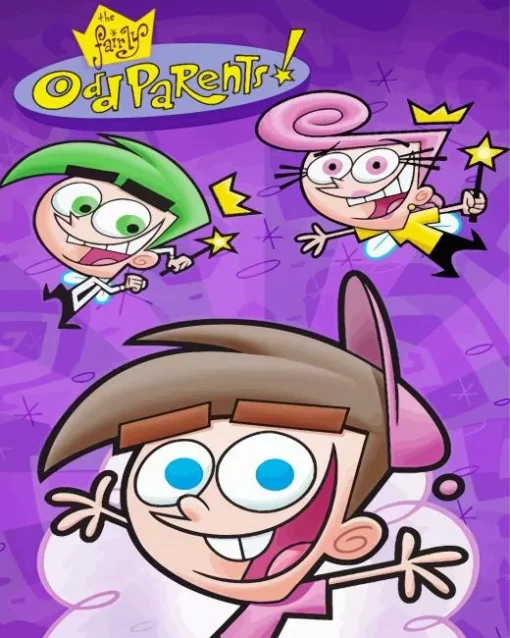 The Fairly Oddparents Cartoon Diamond Painting