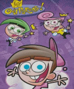 The Fairly Oddparents Cartoon Diamond Painting