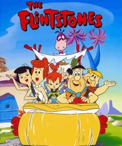 The Flintstones Diamond Painting