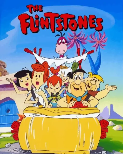 The Flintstones Diamond Painting