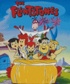 The Flintstones Diamond Painting