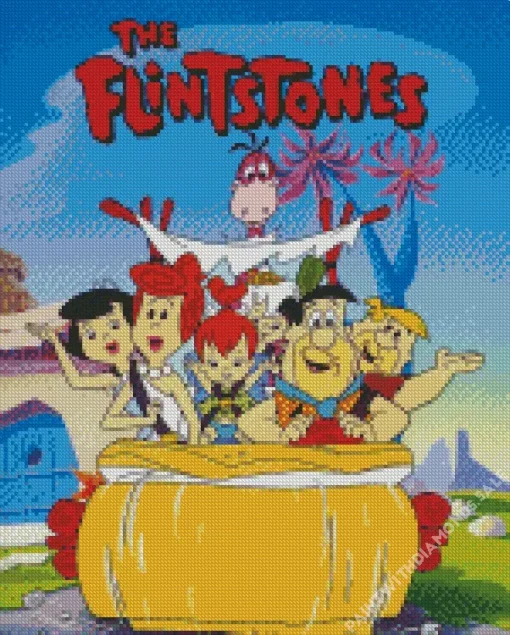 The Flintstones Diamond Painting