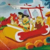 The Flintstones Animated Serie Diamond Painting