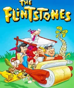 The Flintstones Animation Diamond Painting