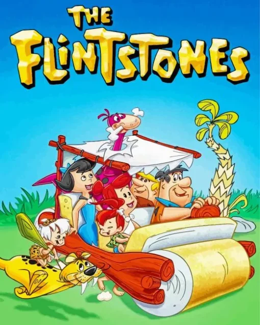 The Flintstones Animation Diamond Painting