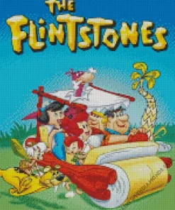 The Flintstones Animation Diamond Painting