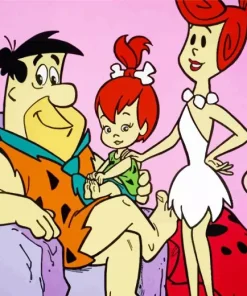 The Flintstones Character Diamond Painting