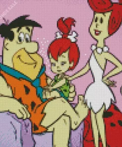 The Flintstones Character Diamond Painting