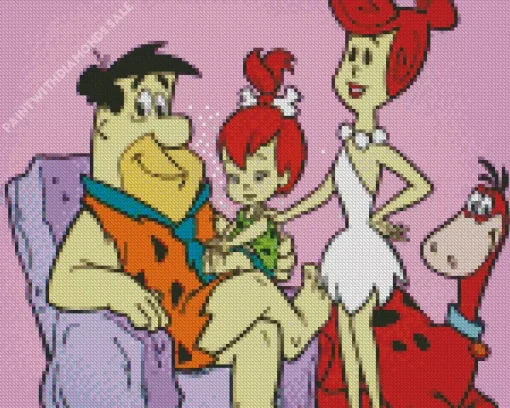 The Flintstones Character Diamond Painting