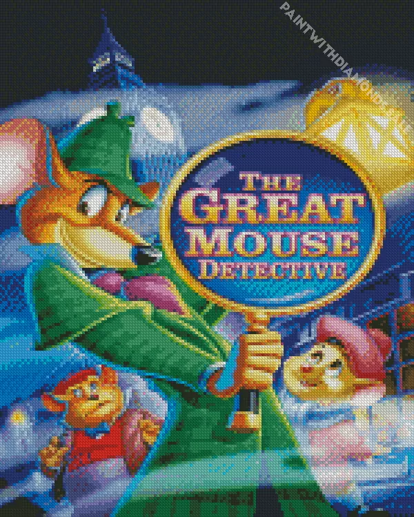 The great mouse detective cartoon Diamond Paints The Great Mouse Detective Cartoon Diamond Painting