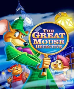 The Great Mouse Detective Cartoon Diamond Painting