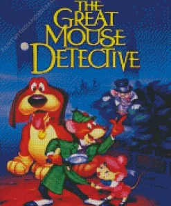 The Great Mouse Detective Poster Diamond Painting