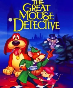 The Great Mouse Detective Poster Diamond Painting