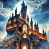 The hogwarts school Diamond Paintings