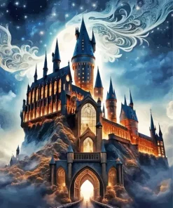 The hogwarts school Diamond Paintings