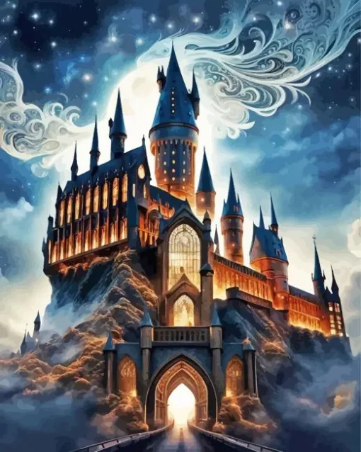 The hogwarts school Diamond Paintings