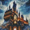 The hogwarts school Diamond Paints