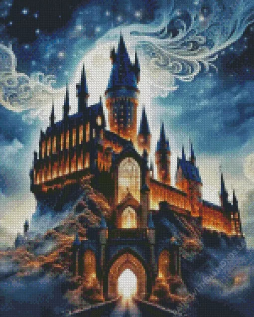 The hogwarts school Diamond Paints